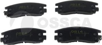 OSSCA 12224 - Brake Pad Set, disc brake autospares.lv