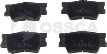 OSSCA 12225 - Brake Pad Set, disc brake autospares.lv