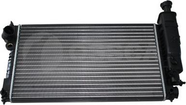 OSSCA 17509 - Radiator, engine cooling autospares.lv