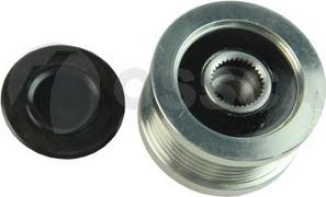 OSSCA 34111 - Pulley, alternator, freewheel clutch autospares.lv