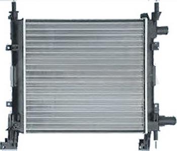 OSSCA 37342 - Radiator, engine cooling autospares.lv