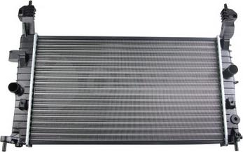 OSSCA 29315 - Radiator, engine cooling autospares.lv