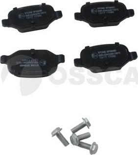 OSSCA 29291 - Brake Pad Set, disc brake autospares.lv