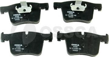 OSSCA 24596 - Brake Pad Set, disc brake autospares.lv