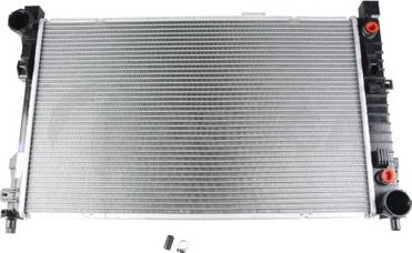 OSSCA 25507 - Radiator, engine cooling autospares.lv