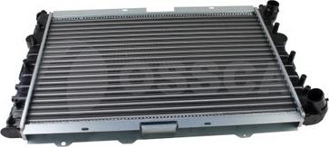 OSSCA 21329 - Radiator, engine cooling autospares.lv