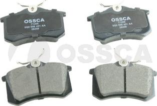 OSSCA 71206 - Brake Pad Set, disc brake autospares.lv