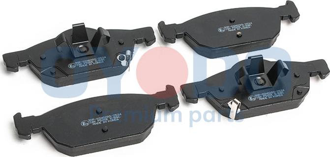 Oyodo 10H4038-OYO - Brake Pad Set, disc brake autospares.lv