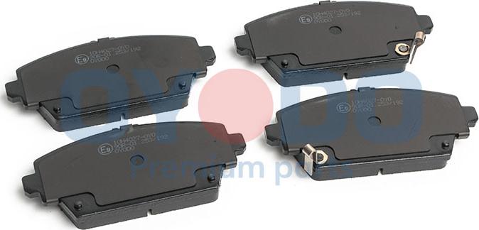 Oyodo 10H4027-OYO - Brake Pad Set, disc brake autospares.lv