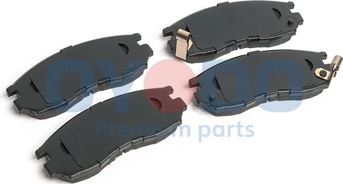 Oyodo 10H5012-OYO - Brake Pad Set, disc brake autospares.lv