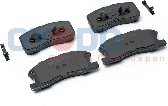 Oyodo 10H6012-OYO - Brake Pad Set, disc brake autospares.lv