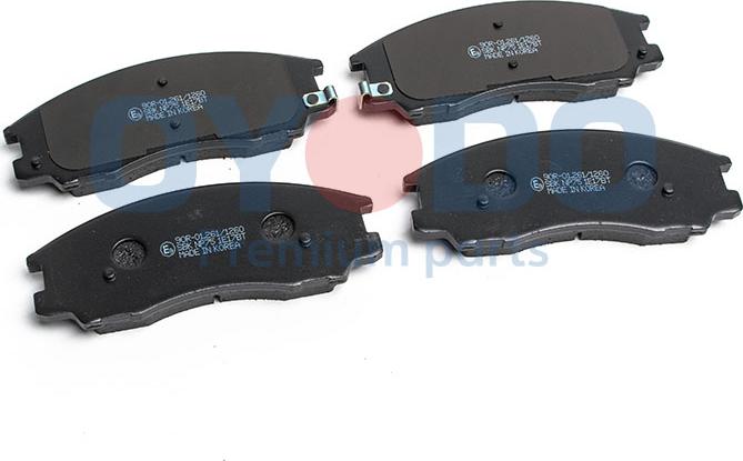 Oyodo 10H0508-OYO - Brake Pad Set, disc brake autospares.lv