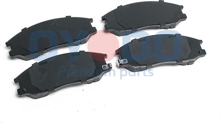 Oyodo 10H0507-OYO - Brake Pad Set, disc brake autospares.lv