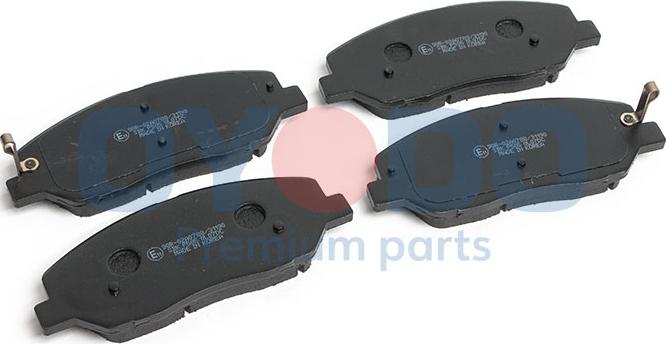 Oyodo 10H0517-OYO - Brake Pad Set, disc brake autospares.lv