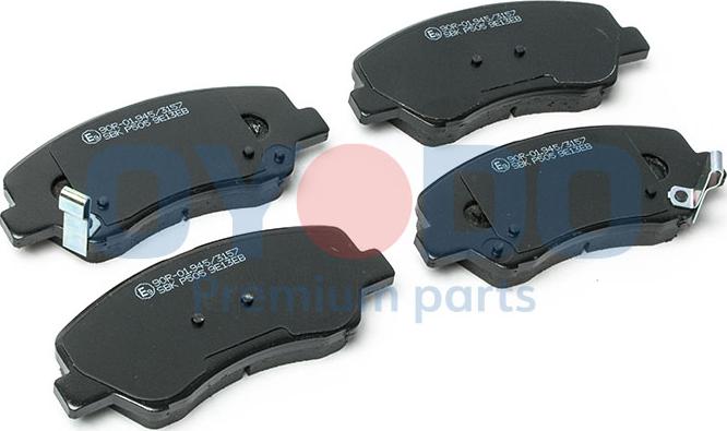 Oyodo 10H0529-OYO - Brake Pad Set, disc brake autospares.lv