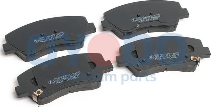 Oyodo 10H0528-OYO - Brake Pad Set, disc brake autospares.lv