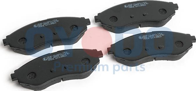 Oyodo 10H0008-OYO - Brake Pad Set, disc brake autospares.lv