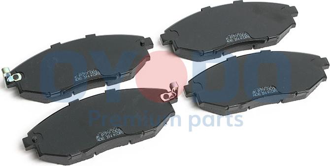 Oyodo 10H0015-OYO - Brake Pad Set, disc brake autospares.lv