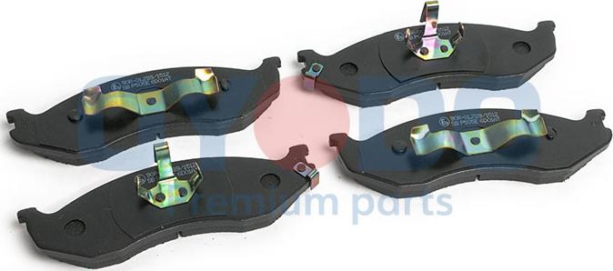 Oyodo 10H0304-OYO - Brake Pad Set, disc brake autospares.lv