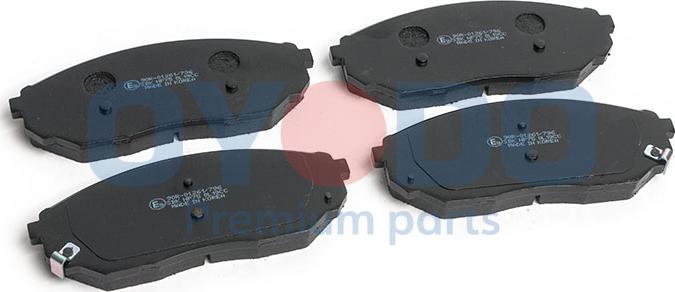 Oyodo 10H0314-OYO - Brake Pad Set, disc brake autospares.lv