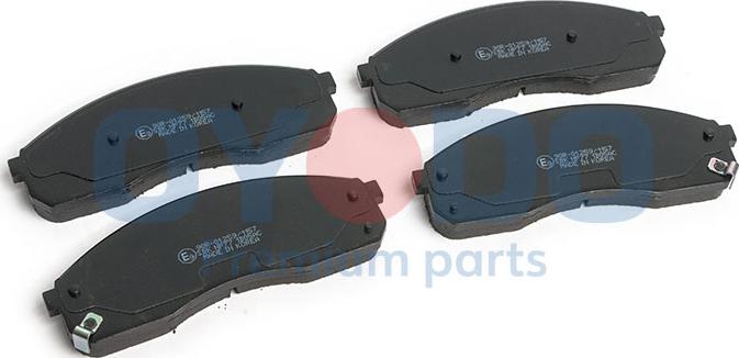 Oyodo 10H0310-OYO - Brake Pad Set, disc brake autospares.lv