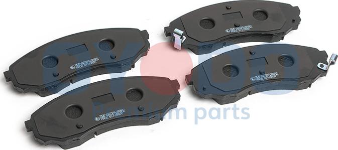 Oyodo 10H0324-OYO - Brake Pad Set, disc brake autospares.lv