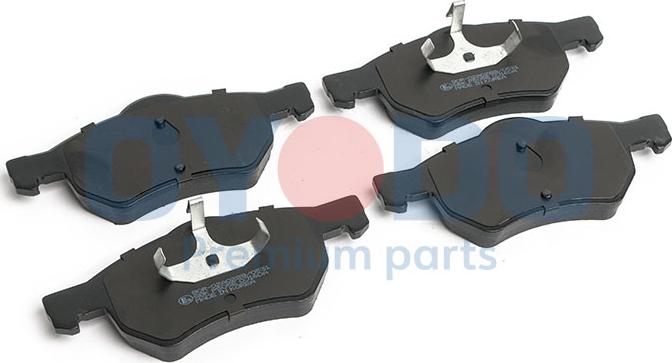 Oyodo 10H0A07-OYO - Brake Pad Set, disc brake autospares.lv