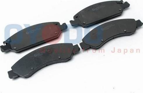 Oyodo 10H0A29-OYO - Brake Pad Set, disc brake autospares.lv