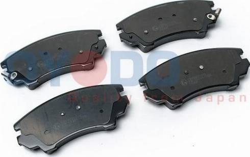 Oyodo 10H0A27-OYO - Brake Pad Set, disc brake autospares.lv