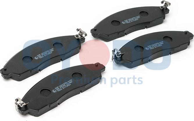 Oyodo 10H1066-OYO - Brake Pad Set, disc brake autospares.lv