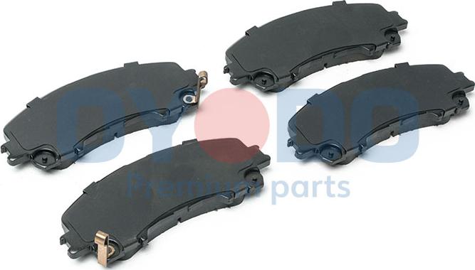 Oyodo 10H1067-OYO - Brake Pad Set, disc brake autospares.lv