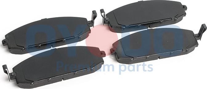 Oyodo 10H1034-OYO - Brake Pad Set, disc brake autospares.lv