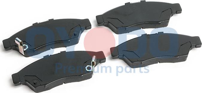 Oyodo 10H8016-OYO - Brake Pad Set, disc brake autospares.lv