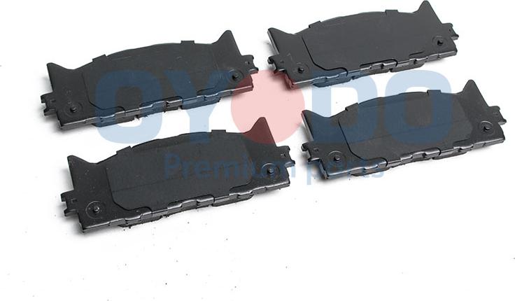 Oyodo 10H2069-OYO - Brake Pad Set, disc brake autospares.lv