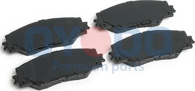 Oyodo 10H2060-OYO - Brake Pad Set, disc brake autospares.lv