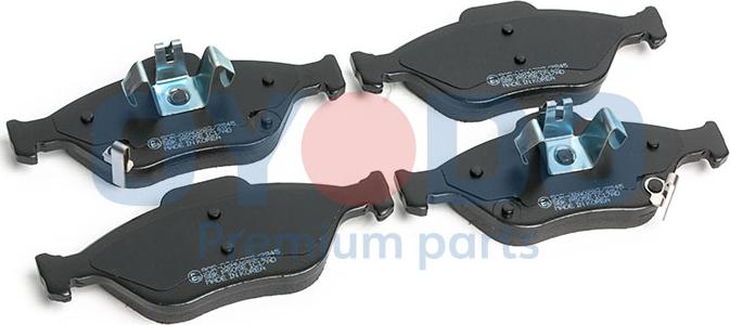 Oyodo 10H2075-OYO - Brake Pad Set, disc brake autospares.lv