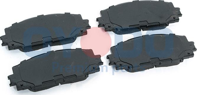 Oyodo 10H2107-OYO - Brake Pad Set, disc brake autospares.lv