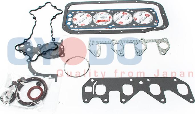 Oyodo 10U0007-OYO - Full Gasket Set, engine autospares.lv