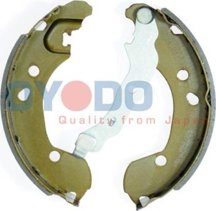 Oyodo 25H1057-OYO - Brake Shoe Set autospares.lv