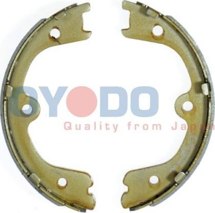 Oyodo 25H1061-OYO - Brake Shoe Set, parking brake autospares.lv