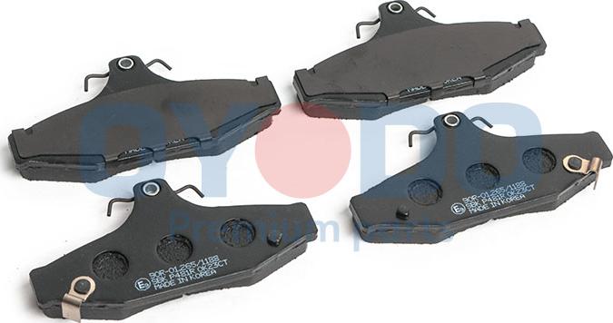 Oyodo 20H0002-OYO - Brake Pad Set, disc brake autospares.lv