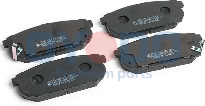 Oyodo 20H0304-OYO - Brake Pad Set, disc brake autospares.lv