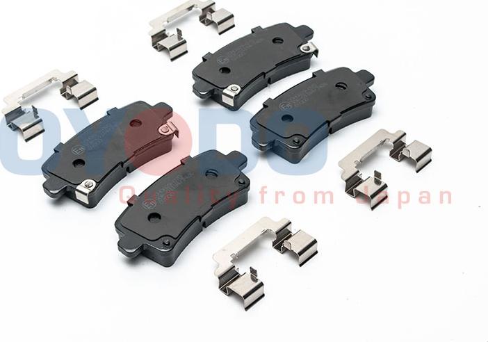 Oyodo 20H0A29-OYO - Brake Pad Set, disc brake autospares.lv