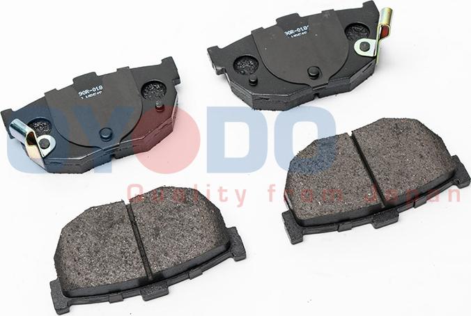 Oyodo 20H1006-OYO - Brake Pad Set, disc brake autospares.lv