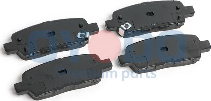 Oyodo 20H1018-OYO - Brake Pad Set, disc brake autospares.lv