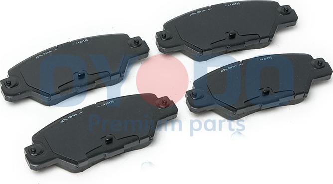 Oyodo 20H3023-OYO - Brake Pad Set, disc brake autospares.lv