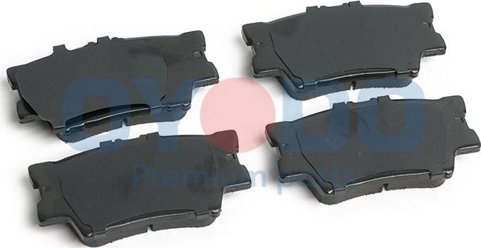 Oyodo 20H2034-OYO - Brake Pad Set, disc brake autospares.lv