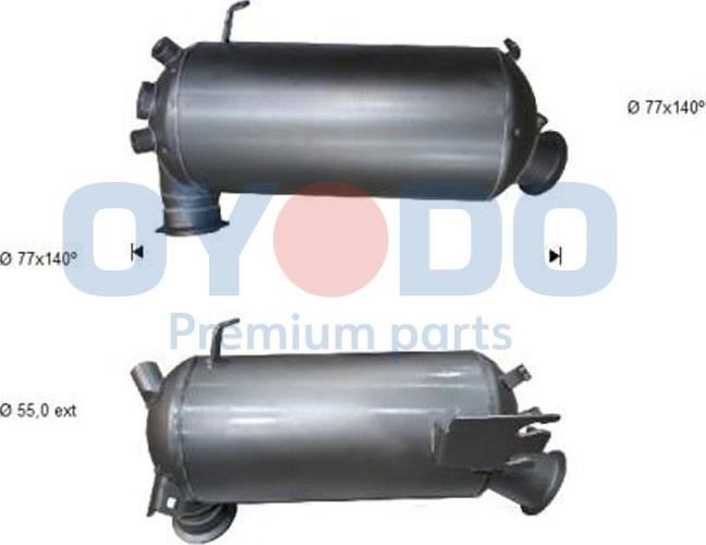 Oyodo 20N0047-OYO - Soot / Particulate Filter, exhaust system autospares.lv