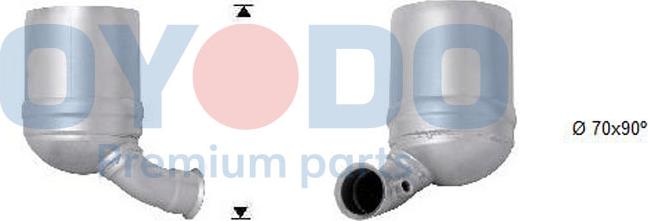 Oyodo 20N0012-OYO - Soot / Particulate Filter, exhaust system autospares.lv