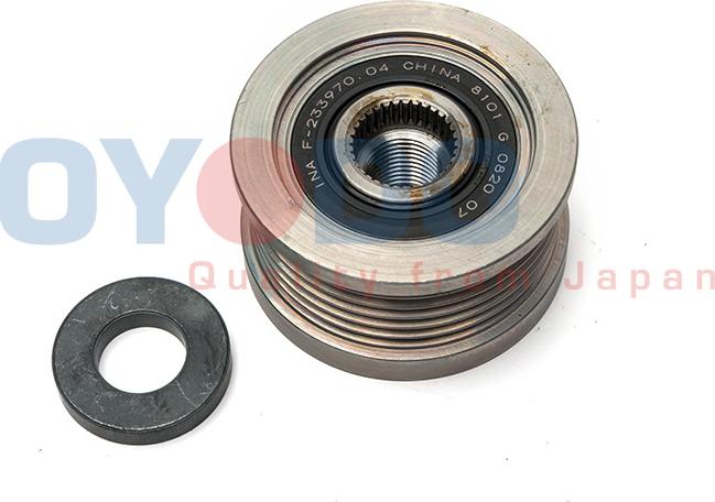 Oyodo 75E0556-OYO - Pulley, alternator, freewheel clutch autospares.lv